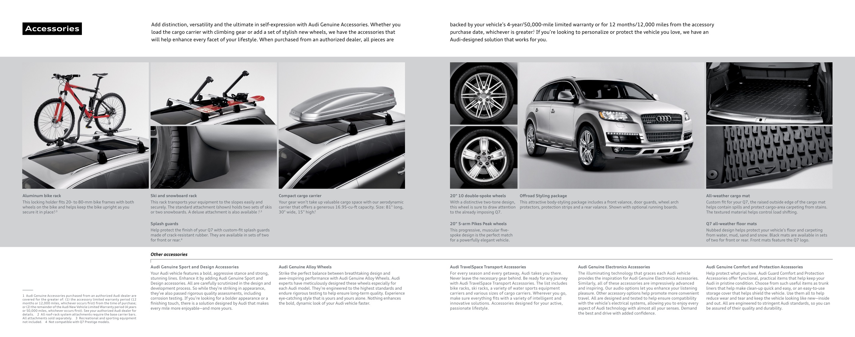 2015 Audi Q7 Brochure Page 1